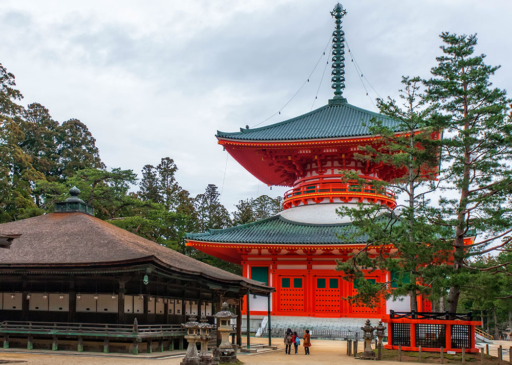 view of Danjo-garan with main